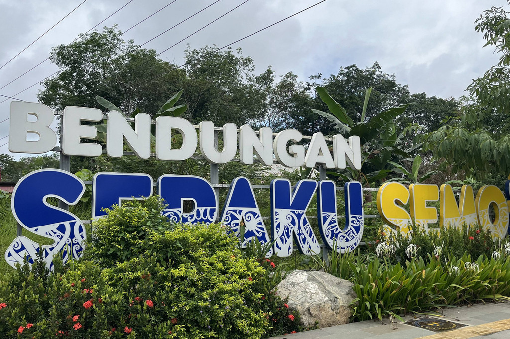 Melihat dari dekat Bendungan Sepaku Semoi di Kabupaten Penajam Paser Utara, Kalimantan Timur. Senin (6/5/2024). Foto: Fariza Rizky Ananda/kumparan